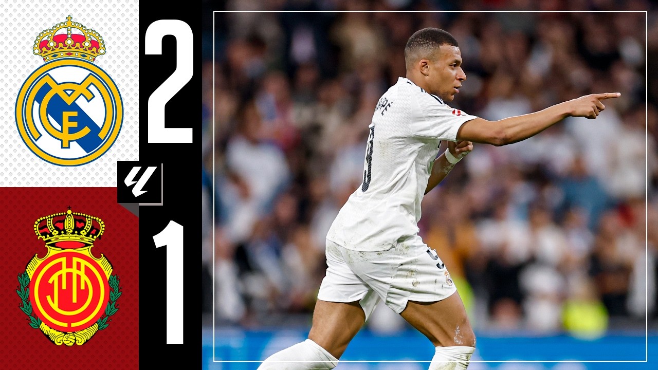 Real Madrid vs RCD Mallorca (2-1) Highlights Real Madrid vs RCD Mallorca (2-1) Highlights