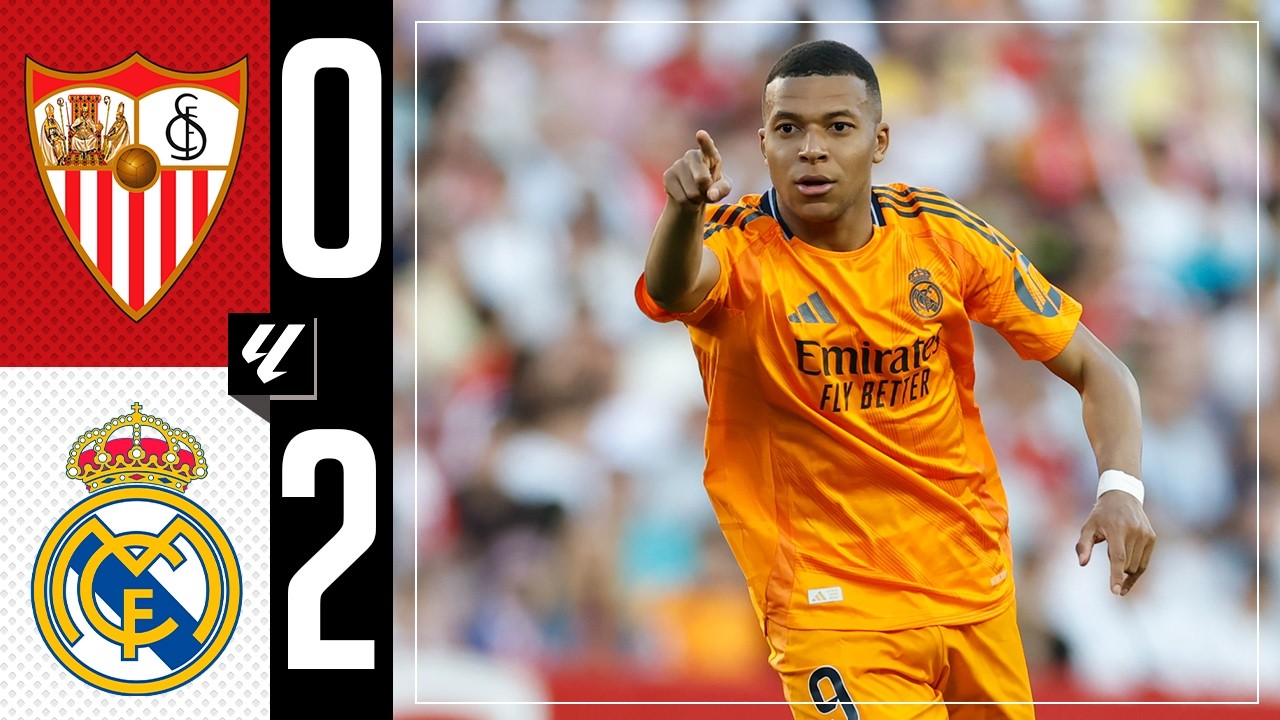 Sevilla FC va Real Madrid (0-2) Highlights