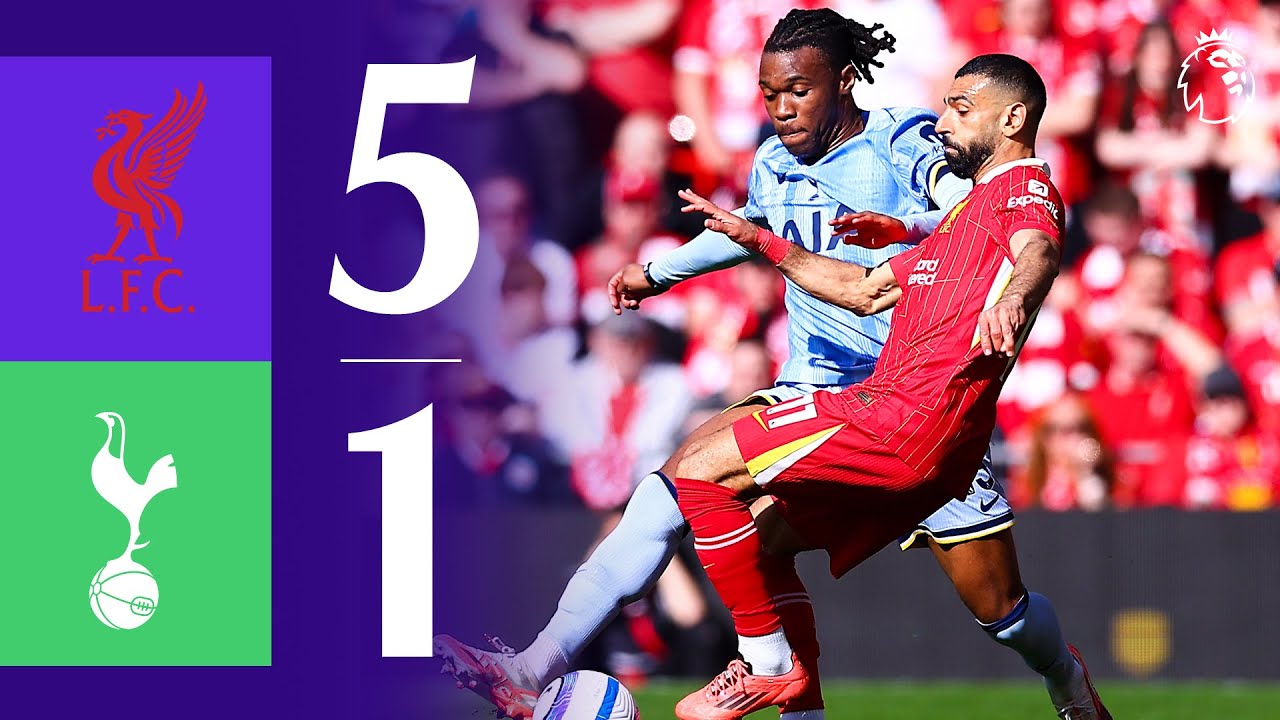 Liverpool vs Tottenham Hotspur (5-1) Highlights
