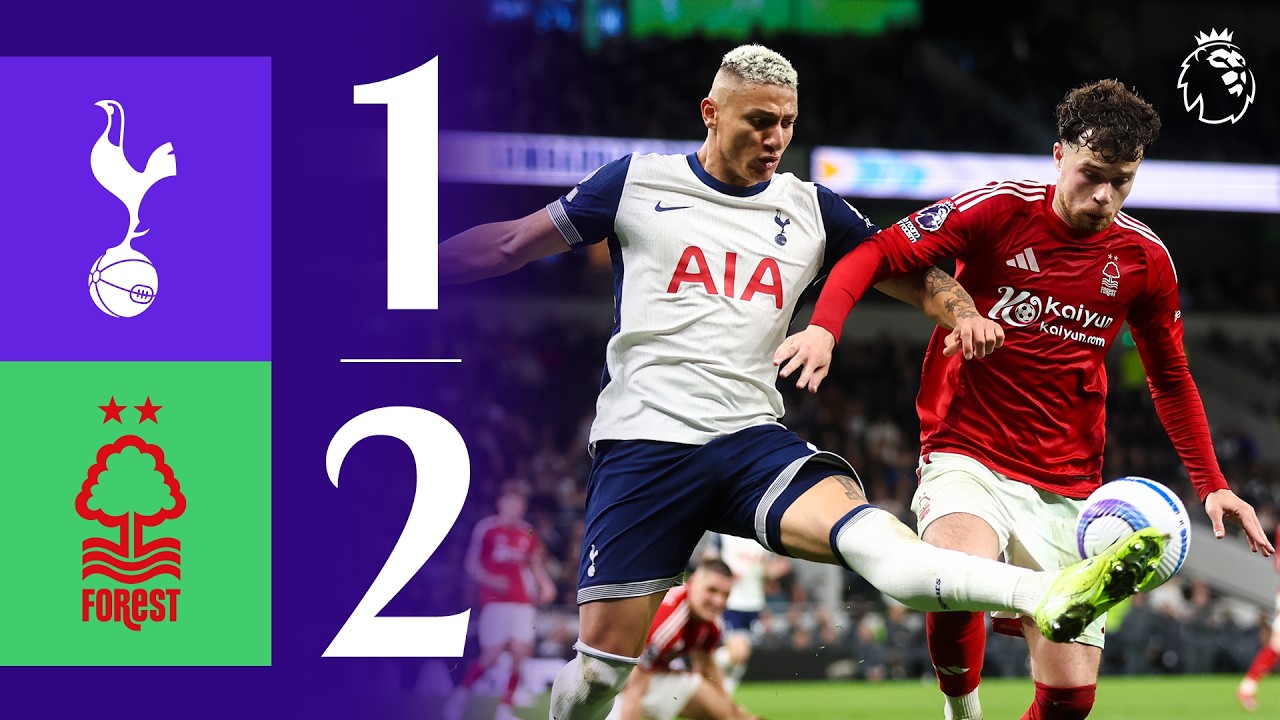 Tottenham Hotspur vs Nottingham Forest (1-2) Highlights